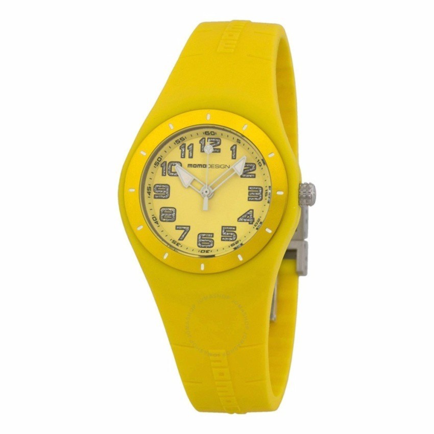 ♞Momo Design นาฬิกาข้อมือผู้หญิง สายซิลิโคน รุ่น MD2006YW-31 -Yellow รับประกัน 1 ปี ของแท้