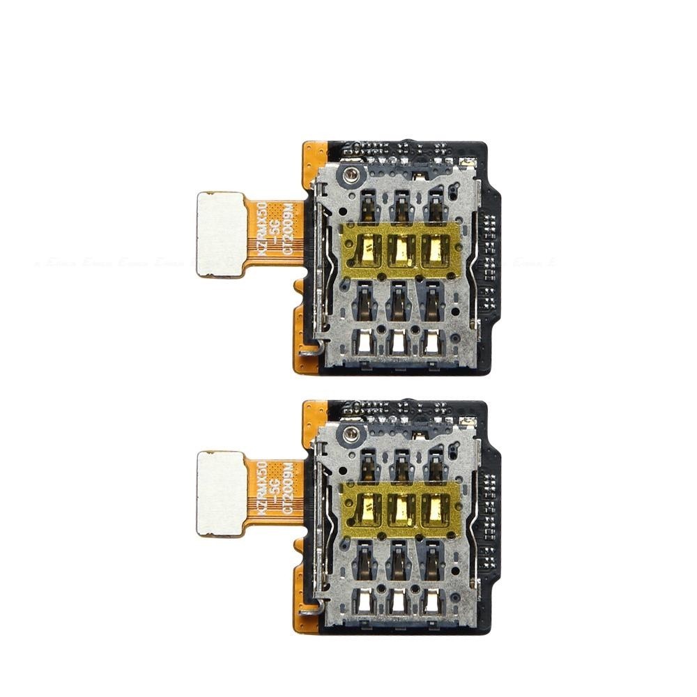 ซิมการ์ดถาด Reader ซ็อกเก็ต Horder Flex Cable สําหรับ OPPO Realme X3 Super Zoom X50 X50m 5G อะไหล่ซ่