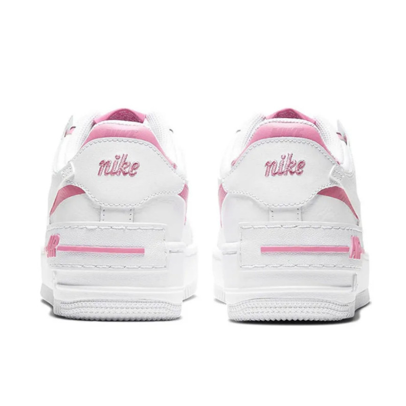 



 ♞（จัดส่งฟรี）Nike WMNS Air Force 1 Shadow"White/Pink" CI0919-102 รองเท้าผ้าใบ รองเท้า nike