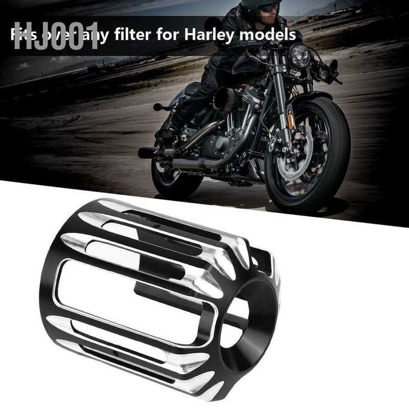 Hj001 Cnc ฝาครอบอลูมิเนียมกรองน้ํามันรถจักรยานยนต์สําห