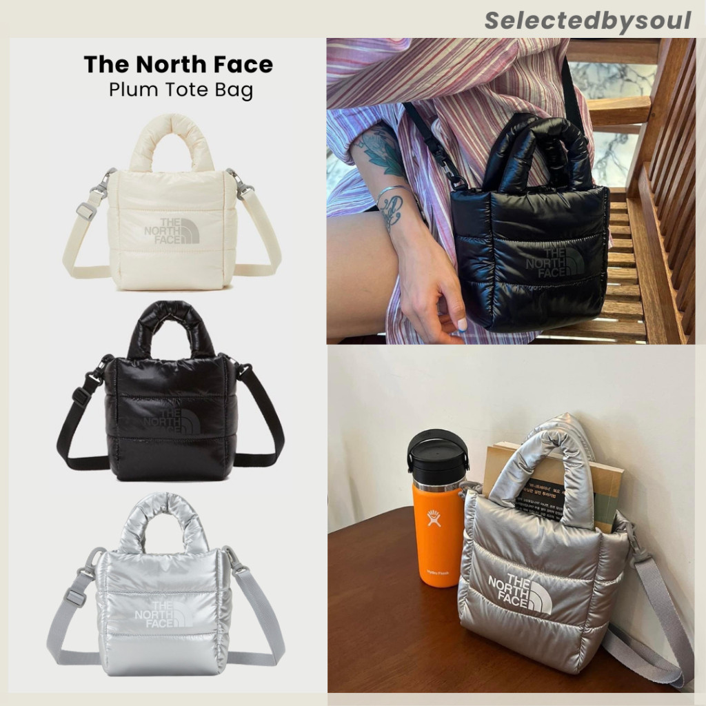 ♞,♘[มีทั้งพร้อมส่ง/Preorder] กระเป๋า The North Face - Plum Tote Bag ของแท้100%  กระเป๋าสะพายนำเข้าจ
