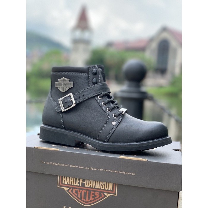 HARLEY-DAVIDSON Men Work Genuine Leather Boot Shoes WB1227 812 225 1