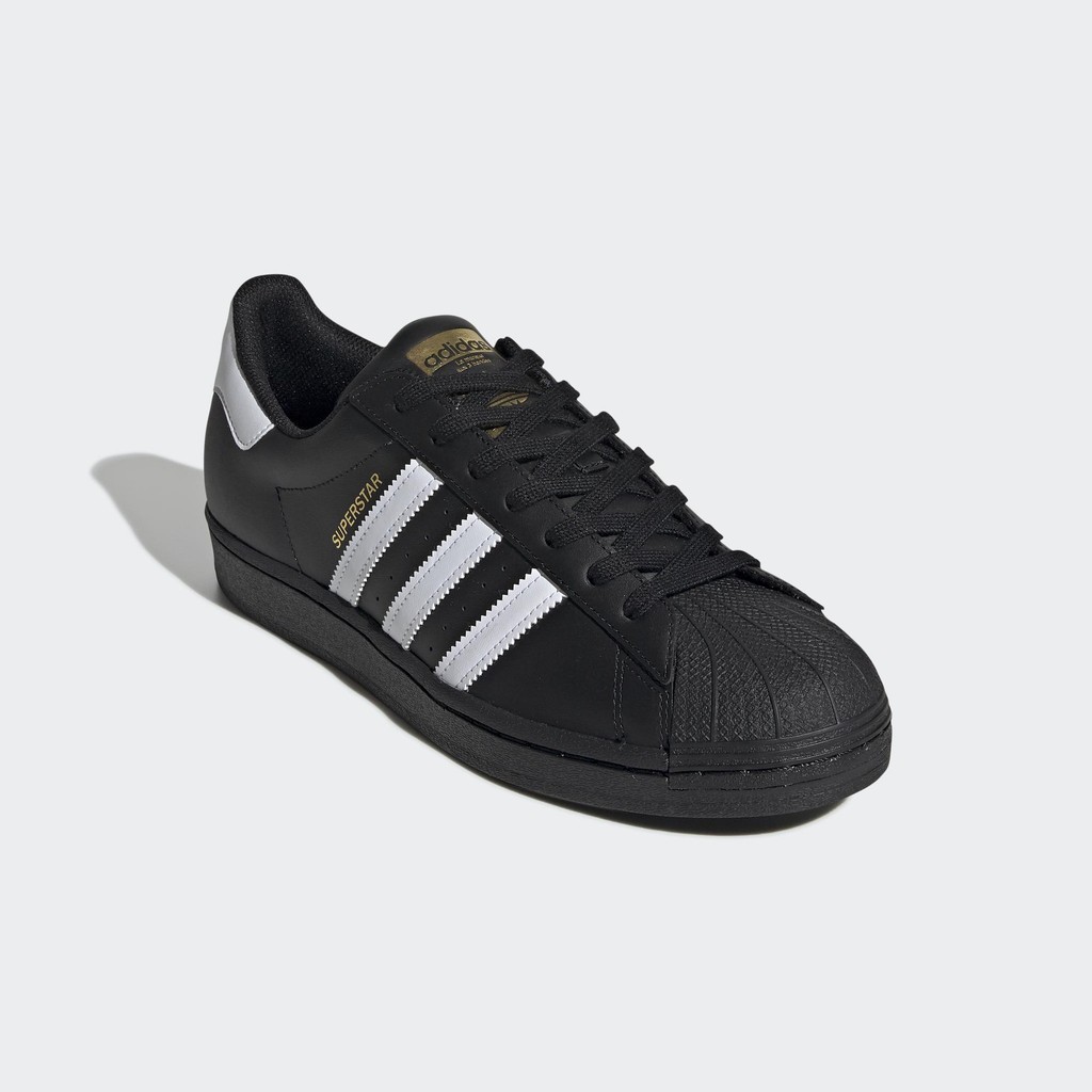 ♞,♘,♙adidas ไลฟ์สไตล์ รองเท้า Superstar Unisex สีดำ EG4959