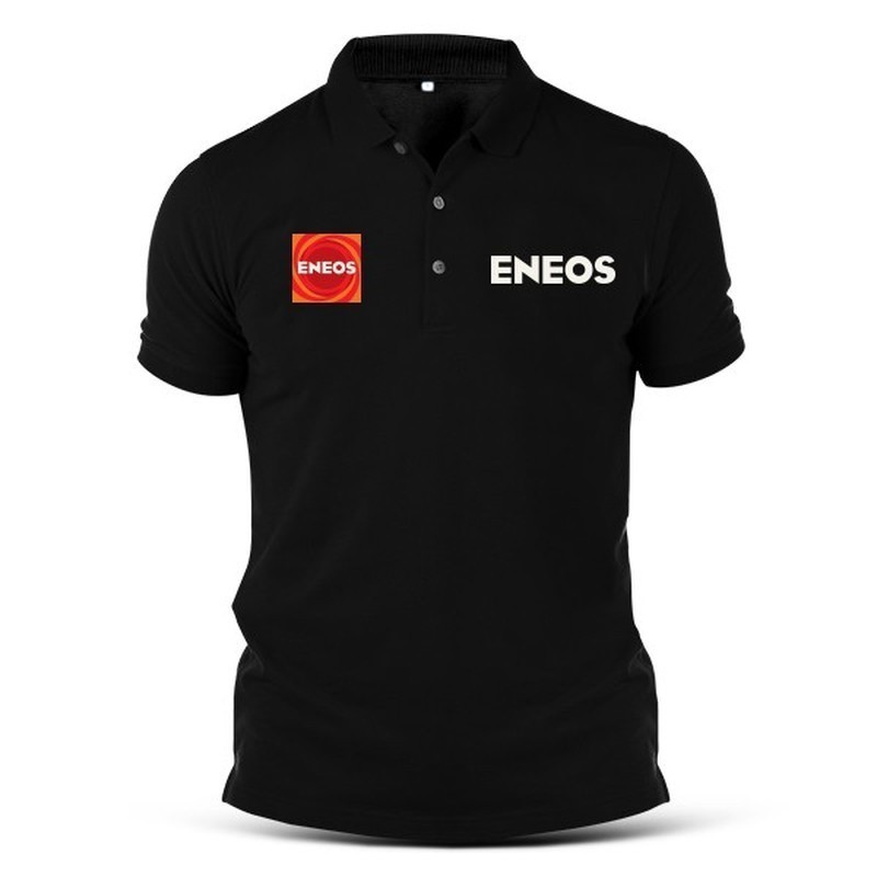 เสื ้ อโปโลผู ้ ชาย Eneos Oil Lubricant Drift MotoGP F1 Motorsport Print