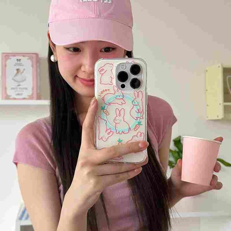 CX217 For iPhone 17 16 15 14 13 12 11 Pro Max Mini XS Max XR X 7 8 Plus SE2 SE3 With magnetic stand Phone csae - รูปที่ 2