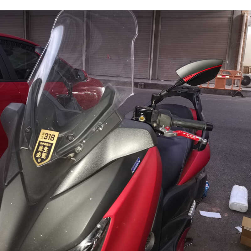 GILERA FUOCO สำหรับ GP800 GP850 NEXUS 300 500 250 E3 กระจกรถจักรยานยนต์คุ