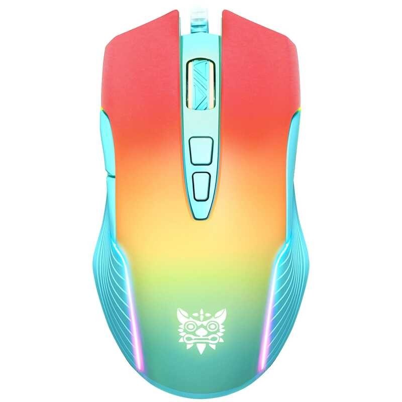 ONIKUMA Cw905 Rgbเมาส์สำหรับเล่นเกมส์แบบมีสาย,Usb Opticalเมาส์คอ