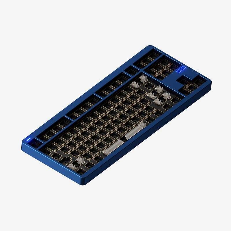 LY Gem80 Nuphy Mechanical Keyboard Kit Hot Plug อลูมิเนียมอัลลอยด์แบบมีสา