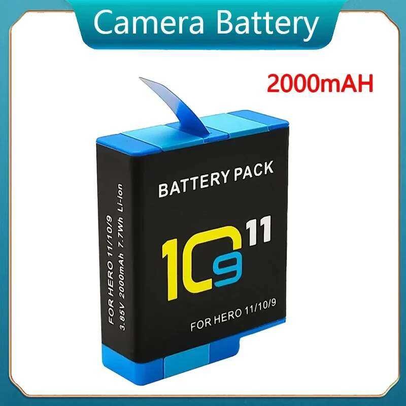 ❤️ Lp-E6 Gopro Hero 11 10 9 Sj4000 Sj5000 Sj6000 NB 9L Np-F980 Np-70 En-El19 Np-45 แบตเตอรี่กล้