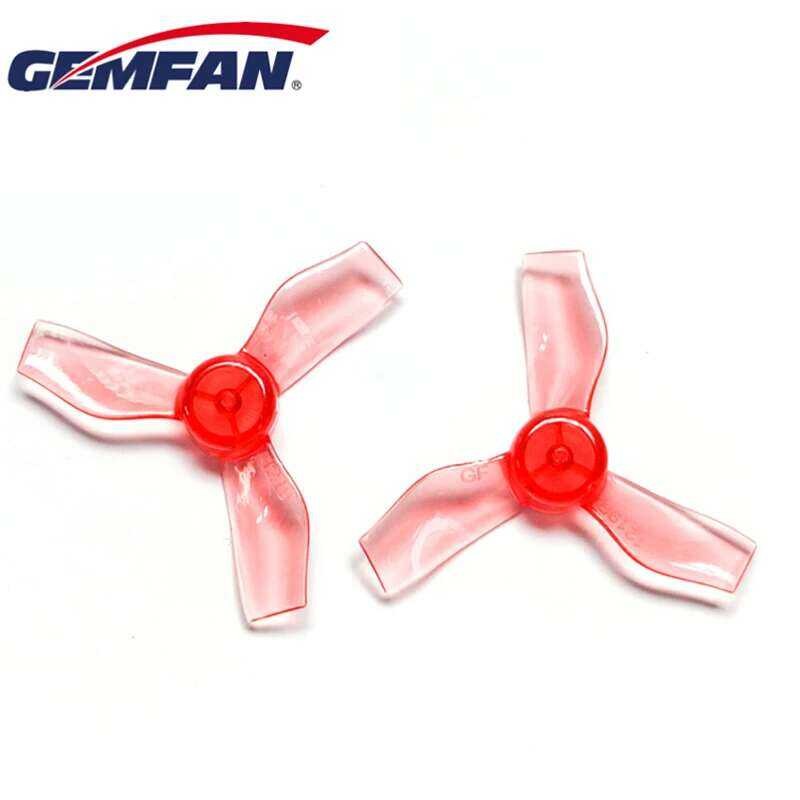 ❥ 4/16 คู่ Gemfan 1219 ใบพัด 1.2X1.9X3 1 มม./0.8 มม.3-Blade Props สําหรับ 0703-1103 RC Drone FP