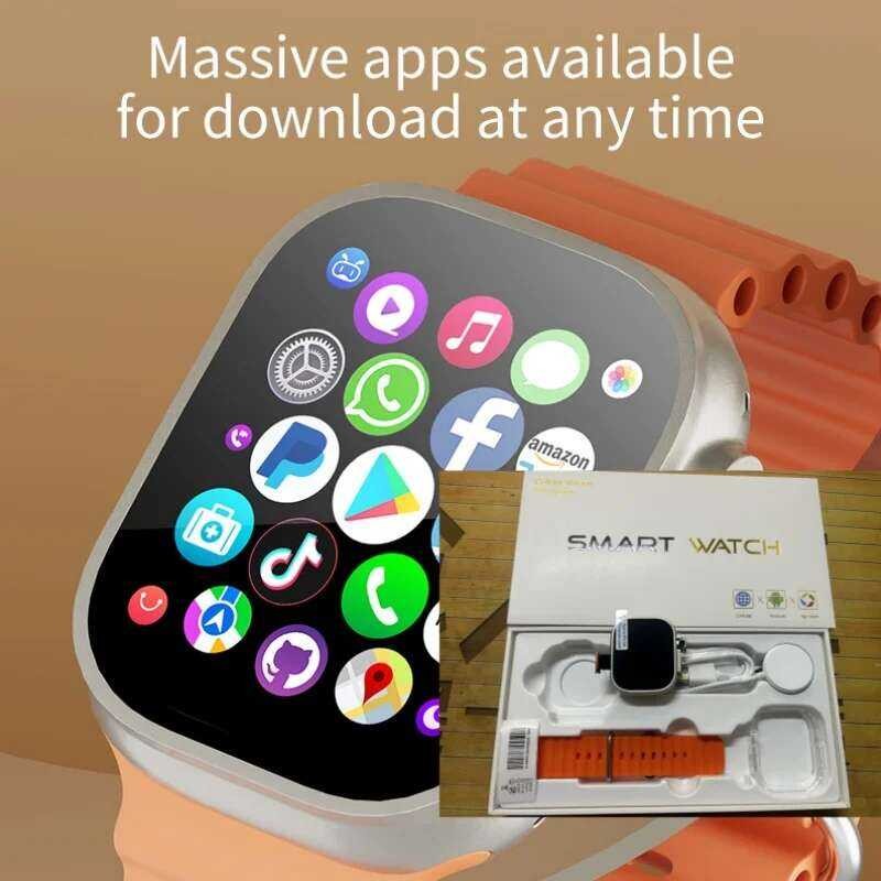❥ Goldenspike Dw100 Smartwatch S10 Ultra 3 สมาร์ทนาฬิกา 2.29 ''หน้าจอamoled GPS WIFI 256Gb Glob