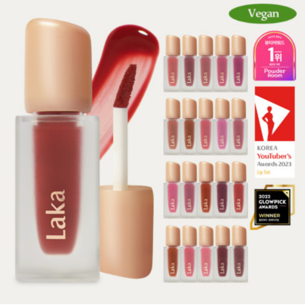 Laka Fruity Glam Tint ลิปทินท์ 21 สี