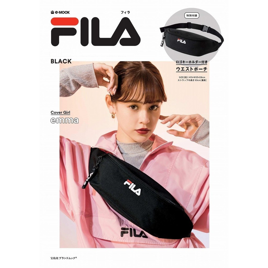 กระเป๋าคาดอก กระเป๋าคาดเอว FILA สไตล์ญี่ปุ่น สําหรับผู้ชาย และผู้หญิง