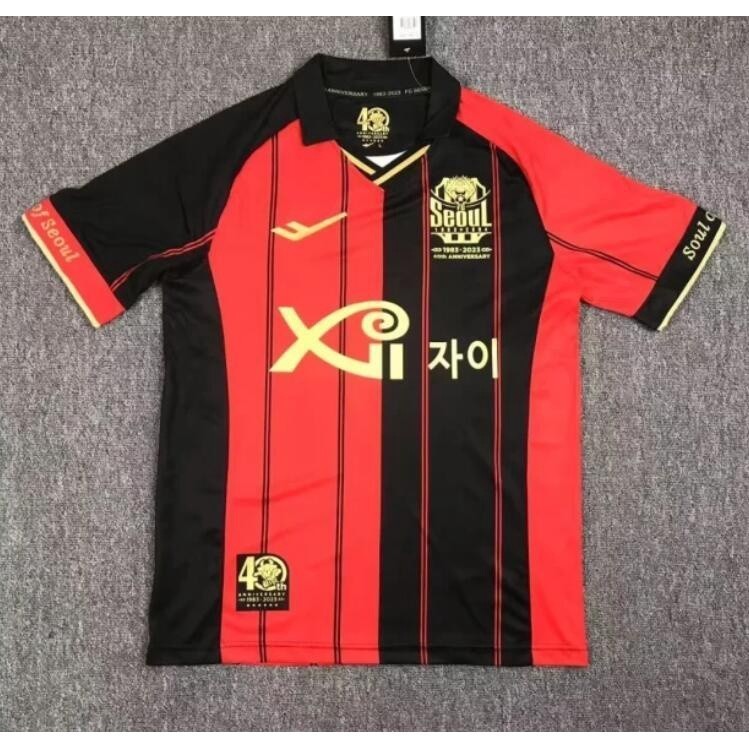 เสื้อกีฬาแขนสั้น ลายทีมชาติเกาหลี Seoul FC Jersey 24-25 K-League 2024 2025