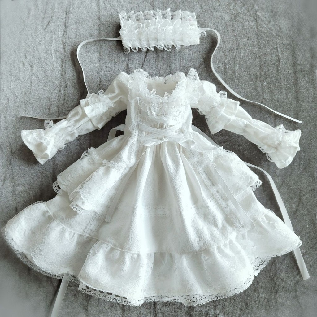♞,♘เสื้อผ้าเด็ก BJD SD1/3 4 จุด 6 จุดกระโปรงแม่บ้าน retro Lolita ชุดเจ้าหญิง