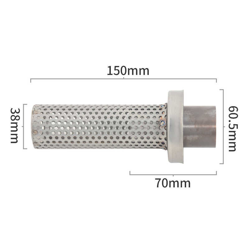 ❤ 50.8Mm 60Mm Motorcycle Yoshimura Exhaust Silencer Universal Muffler DB Killer Arrester Escape M