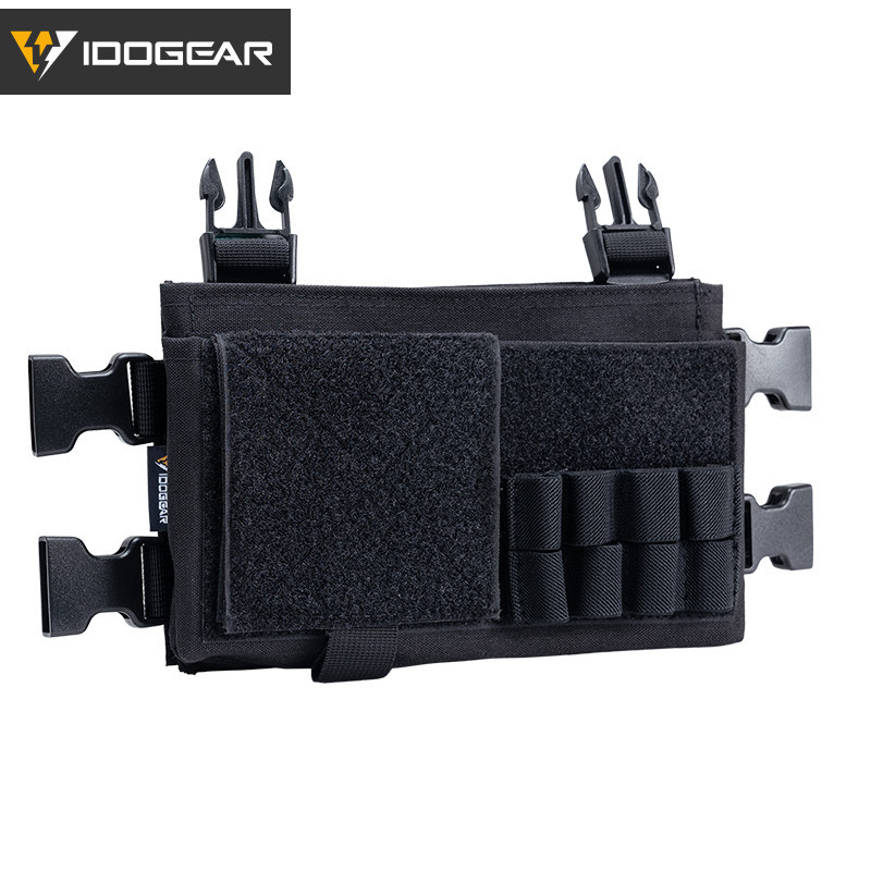 Idogear กระเป๋าแผงด้านหน้ายุทธวิธีสําหรับ MK3/MK4 Modular Chest Rig 3317-A