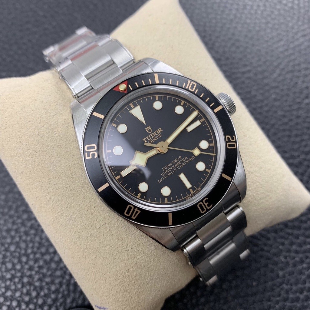 Tudor ZF Factory Qiguo Chen Series Swiss กลไกกระจกไพลินอัตโนมัติ สายเหล็ก 904 ขนาด 39 มม.