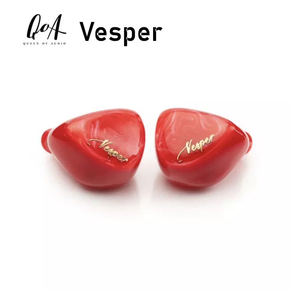 Qoa Vesper 1BA+1DD ชุดหูฟังอินเอียร์ HIFI DJ พร้อมสายเคเบิล ถอดออกได้