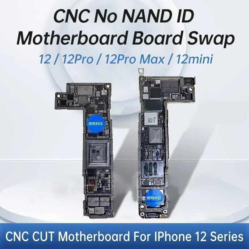 Cnc CUT เมนบอร์ดเหมาะสําหรับ IPhone 12 12Mini Pro Max Logic Board ขัด CPU AP RF Board Switching CPU 