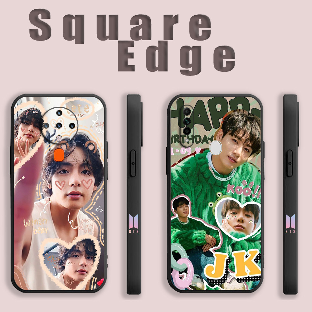 ปลอกสําหรับ Huawei Honor X9A X8A X9B 50 4G 5G BTS JK Jeon Jungkook ความงาม Art QU004 เคสโทรศัพท์ขอบส