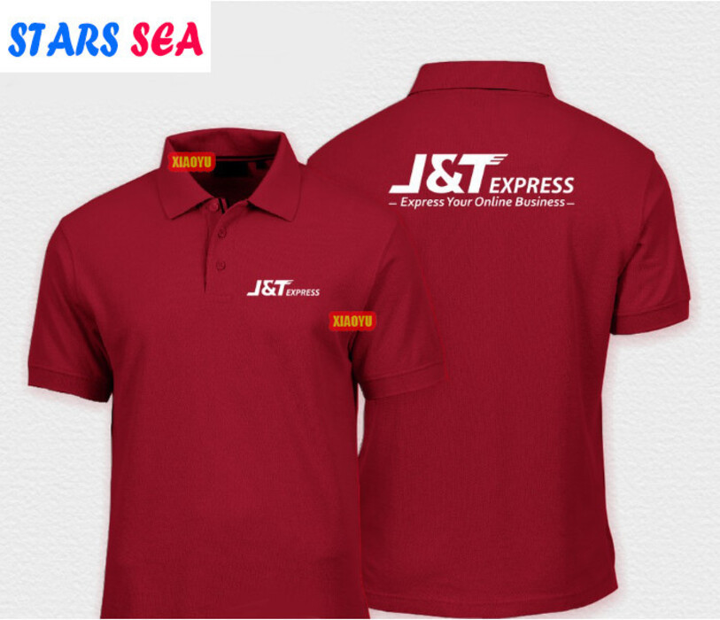 ขายดี~24-2025 เสื้อโปโลผู้ชาย J&T Express Frontline