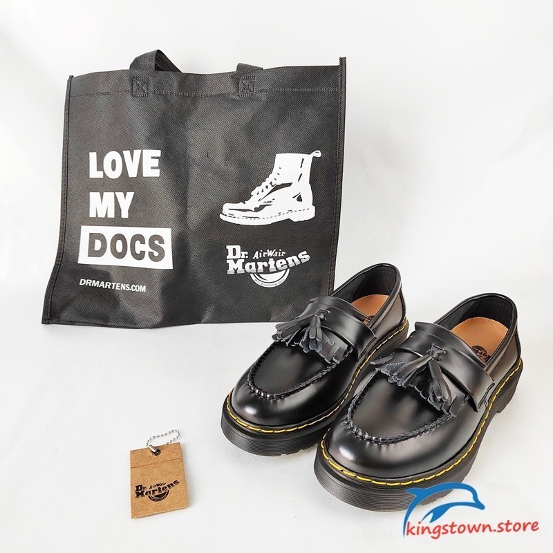พร้อมส่ง Dr.Martens รองเท้าโลฟเฟอร์ รองเท้ามาร์ติน แบบหนัง แฟชั่น สําหรับผู้ชาย ผู้หญิง B90D