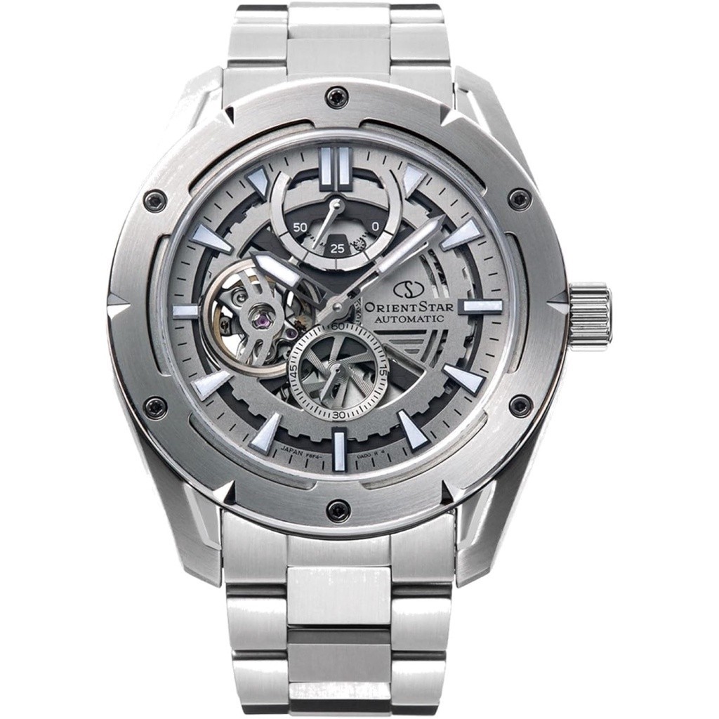 [Japan Watches] [Orient Star] Orient Star นาฬิกาข้อมืออัตโนมัติ สีขาว สีเงิน สไตล์ญี่ปุ่น สําหรับผู