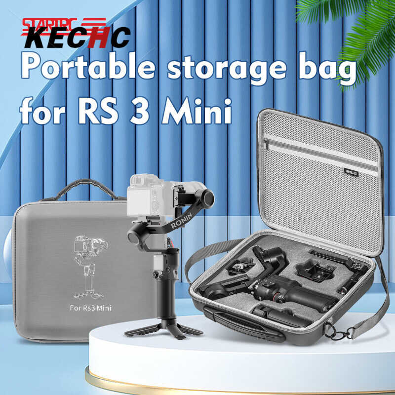 Kechc ➧ Carrying Case Compatible For Dji Ronin Rs3 Mini Stabilizer Accessories Handbag Portable S ➧