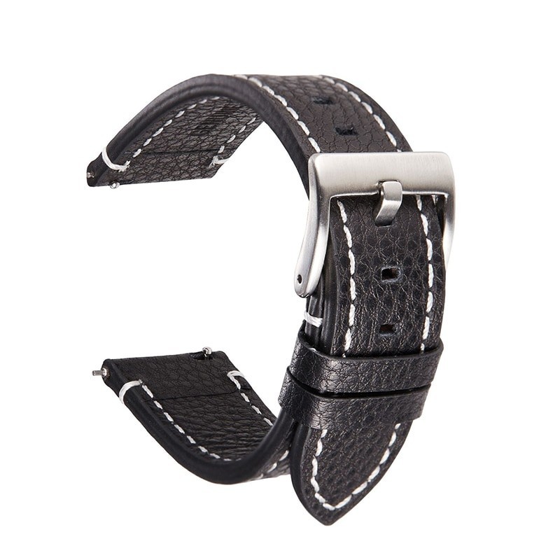 Watchbands 18mm/19mm/20mm/21mm/22mm Watch band Strap Retro Calf Leather Genuine Leather Straps Belt