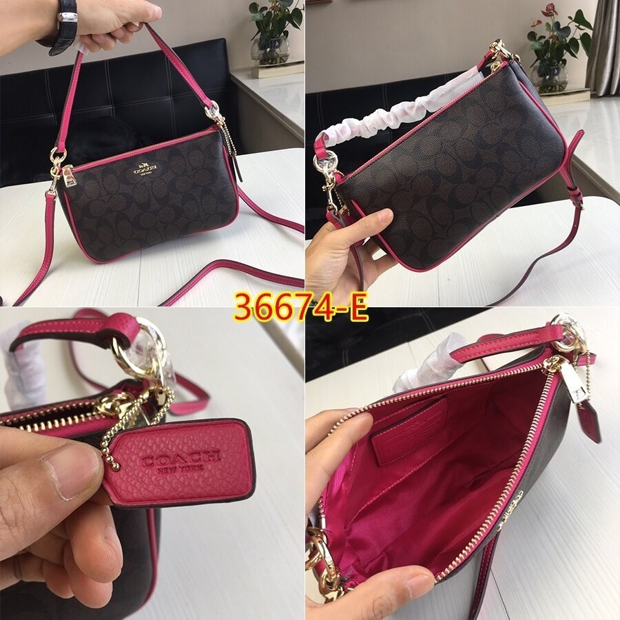 ♞,♘พร้อมส่ง กระเป๋า coach แท้ กระเป๋าสะพายผู้หญิง F36674