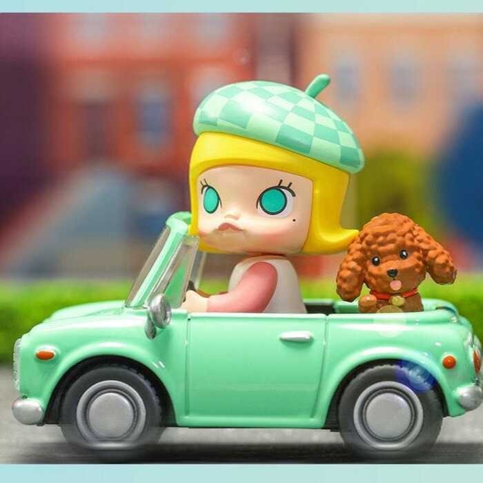 Ntgjyuju72dis0cussion [Spot] Mart MOLLY Magic Kaka Series Blind Box Molly Baby Car