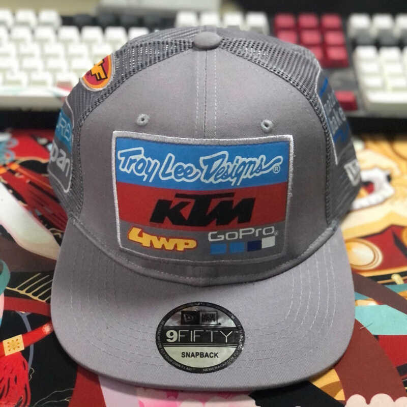 ➧ 2020 TLD KTM Motorcycle Hat 9Fifty Snapback MX Motocross Cap