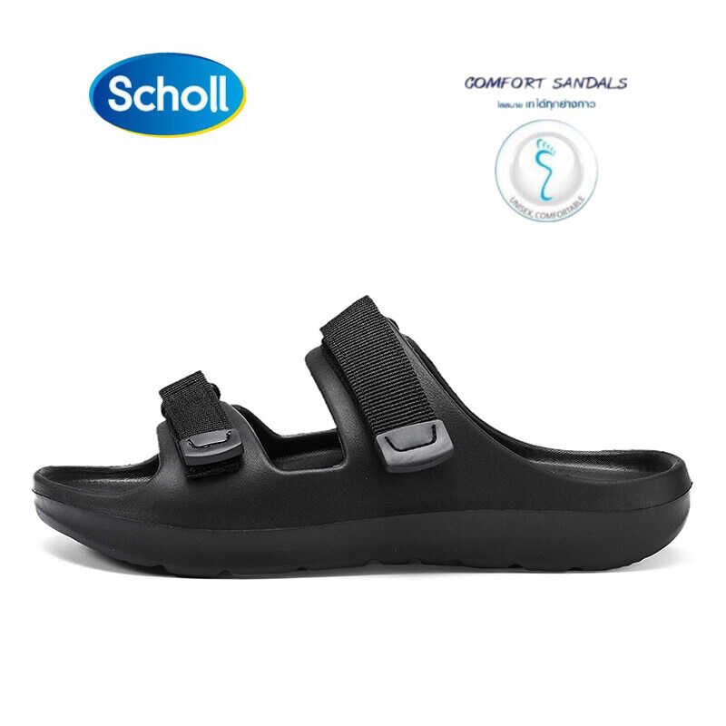 Scholl ➧ รองเท้าสกอลล์-ไซโคลน Cyclone รองเท้าแตะสวม Unisex รอง ➧