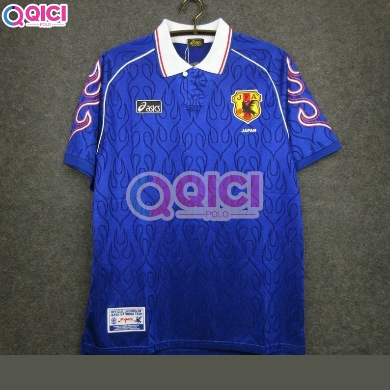 "bluu⚽พร้อมส่งจากเสื้อบอลย้อนยุค ทีมชาติญี่ปุ่น 1998 ✅เกรดดีที่สุด Retro Japan Jersey 1998❌ไม่ใช่เกรดตลาด❌ ﻿"