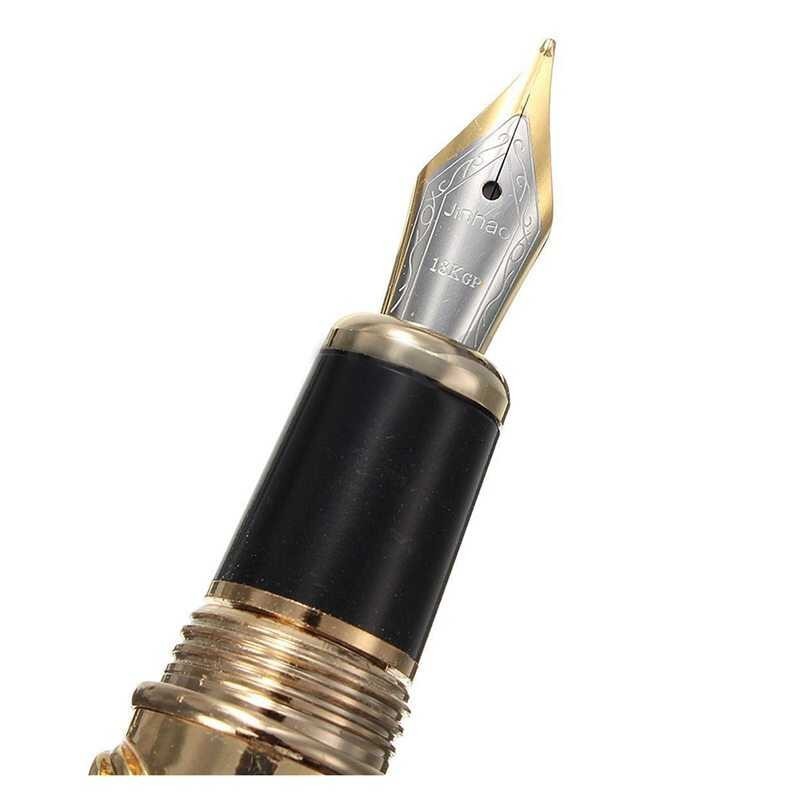 GP JINHAO 0.5Mm Gold Dragon Dragon Fountain Pen Fountain Pen