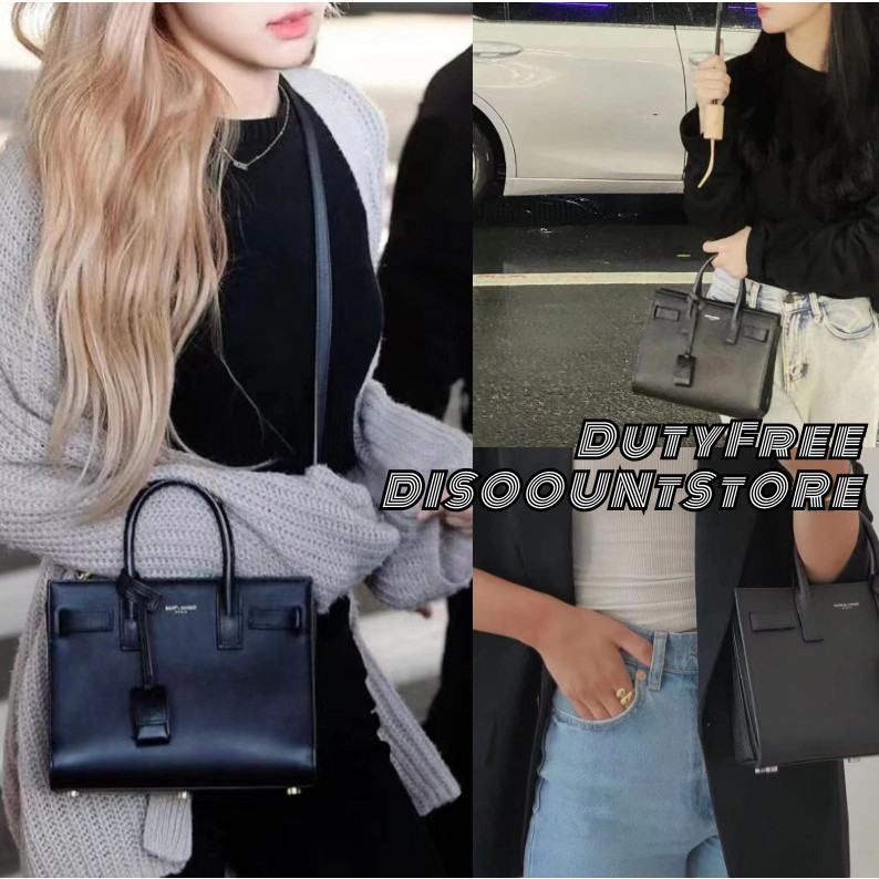 Ysl Saint Laurent SAC DE JOUR NANO Collection Mini Eve กระเป ๋ าถือกระเป ๋ าสะพาย 1HN5