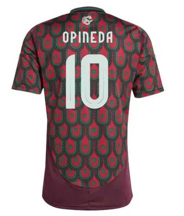 CopaAmérica 2024 S-4XL Home and Away FanVersion MexicoS Soccer Jerseys H.LOZANO Short sleeve CHICHZ