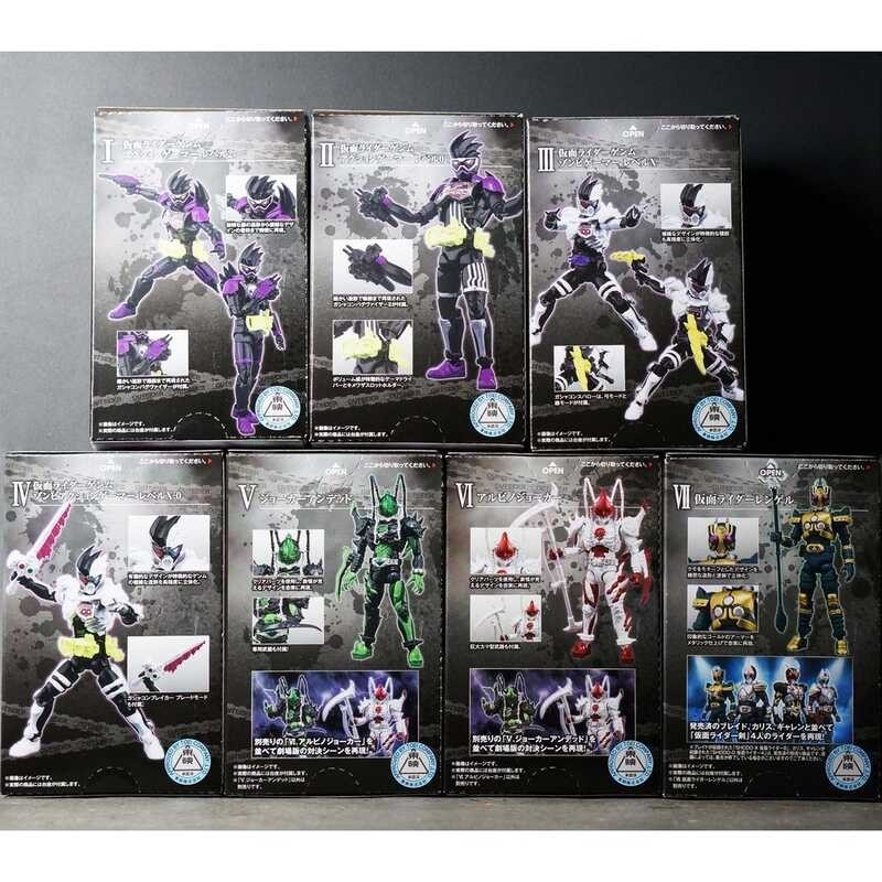 ➧ Bandai Shodo Outsider 5 มดแดง Masked Kamen Rider Shodo-O Ex-Aid Genm Zombie Blade Joker Le -O