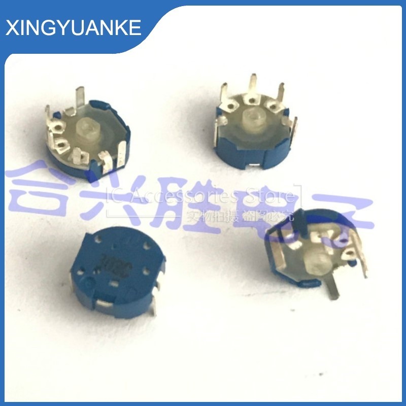 3 ชิ้น/ล็อตโรตารี Potentiometer RK08H เดี่ยว C30K Fine Tuning Potentiometer Y8 ประเภทปรับความต้านทาน