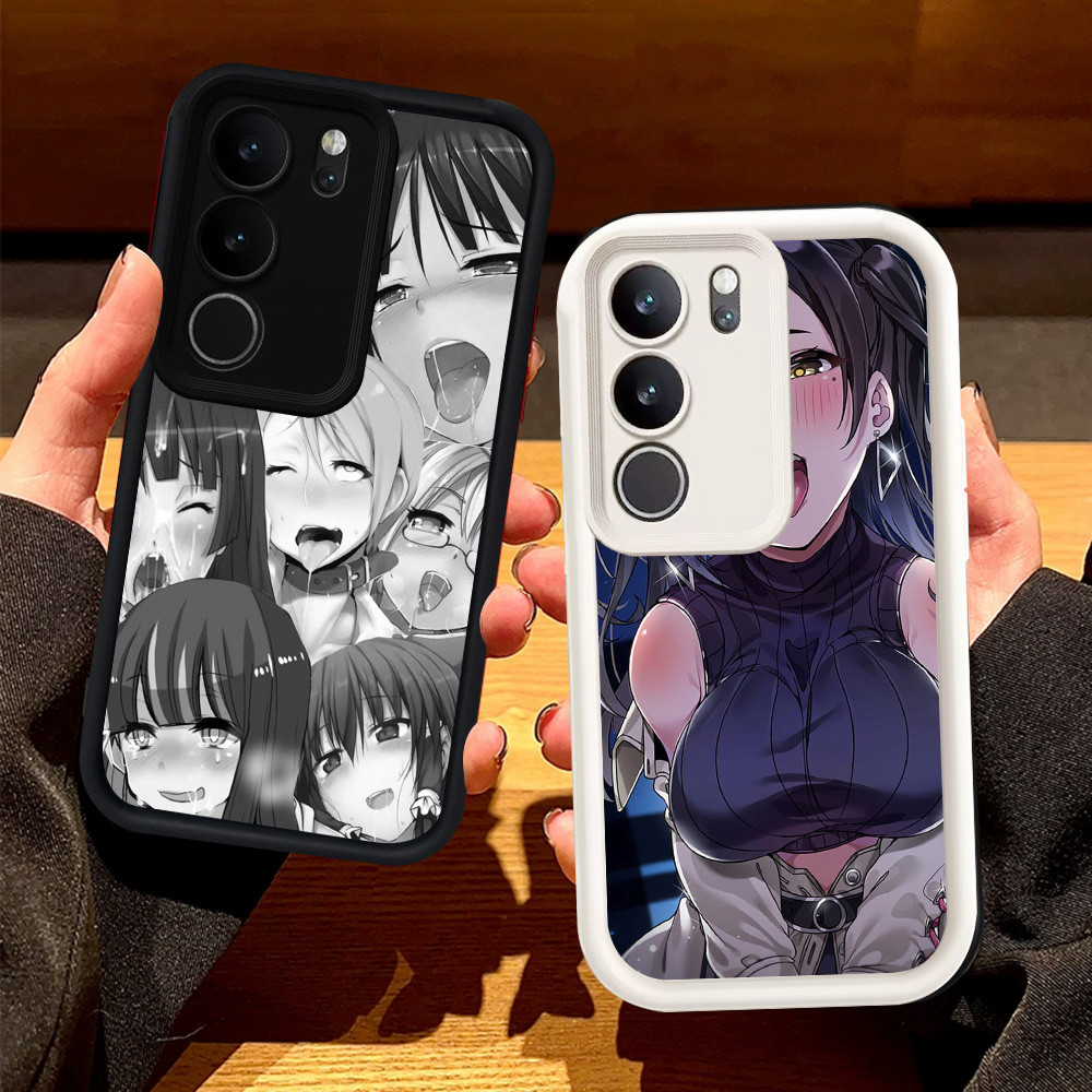 เคสสําหรับ Infinix Note 50S 50X HOT 50 50i 60 60 60i Pro Plus เคสซิลิโคน H-19 Ahegao อะนิเมะ