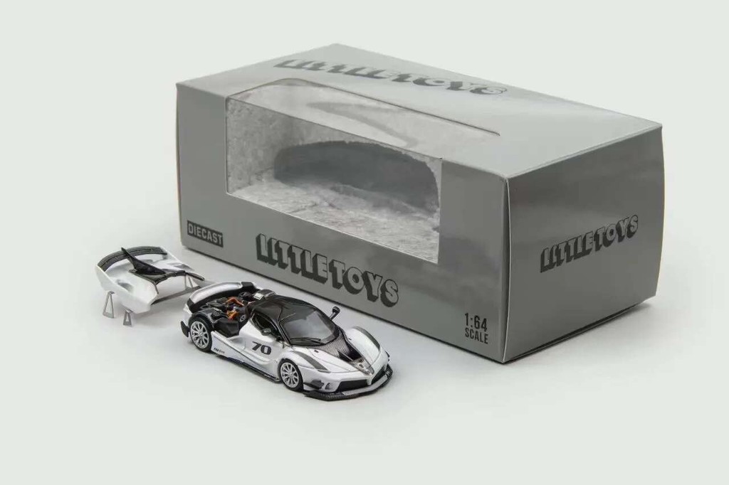 ของเล่นตัวน้อย 1:64 FXX K EVO รถเหล็กโมเดลของเล่นเด็กและของขวัญ