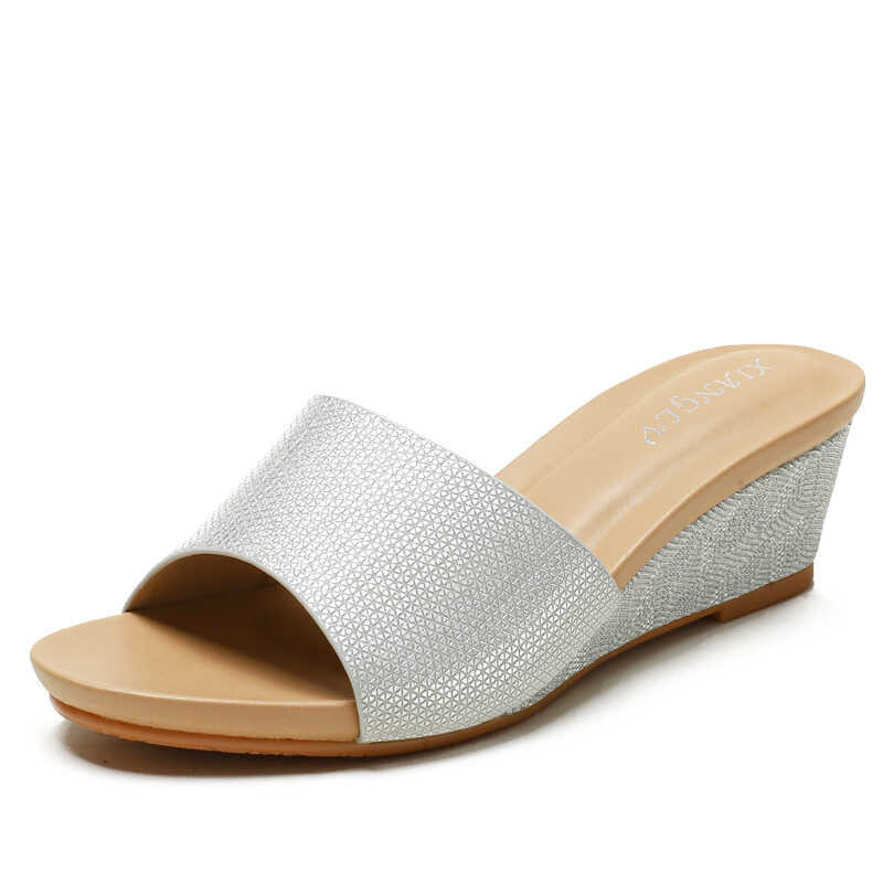 ❤ ❤ Non-Slip Lightweight Slippers Ladies Casual Wedge Outdoor Sandals