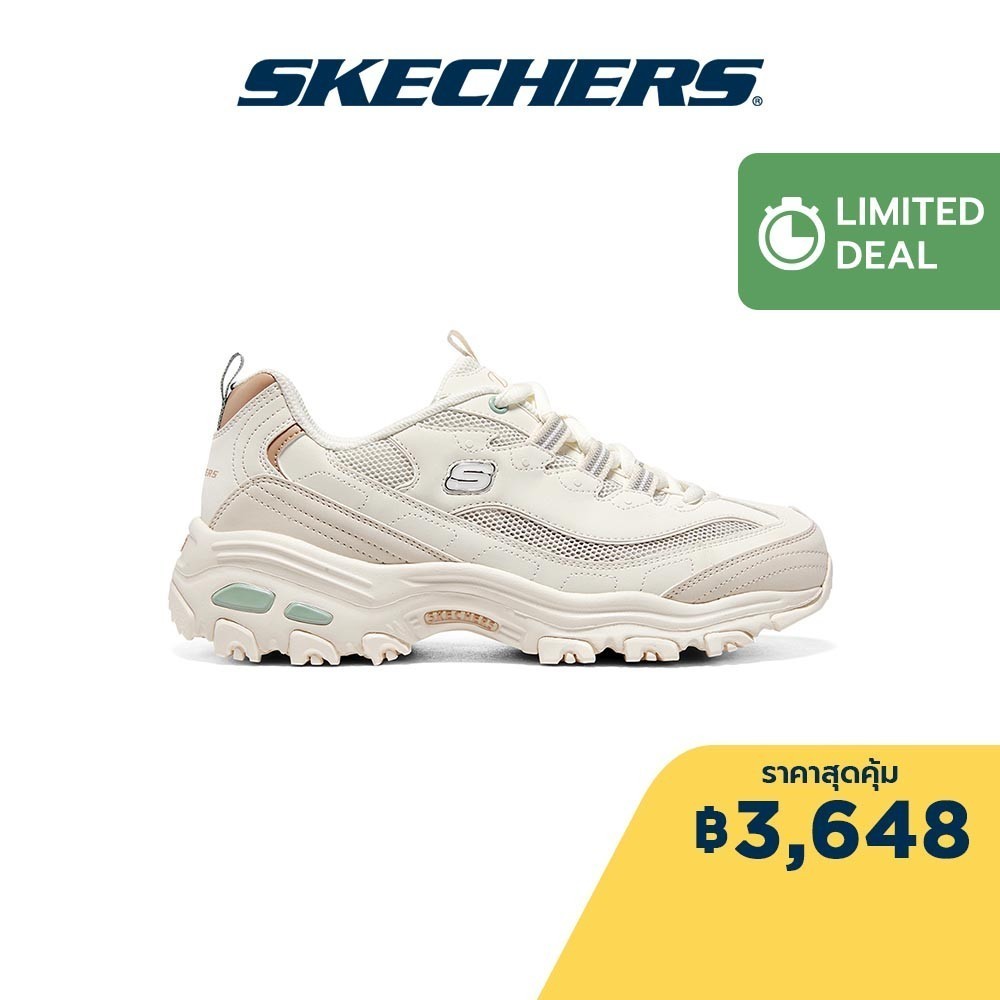 Skechers สเก็ตเชอร์ส รองเท้า ผู้หญิง Sport D'Lites 1.0 Shoes - 896204-OFWT