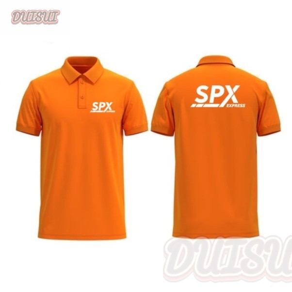 Kaos เสื้อยืดโปโล คอปก แขนสั้น ลาย distro SPX Express สไตล์อินโดนีเซีย สุดเท่ โอเวอร์ไซซ์ ขนาดใหญ่ เหมาะกับการส่งของ สําหรับผู้ชาย และผู้หญิง