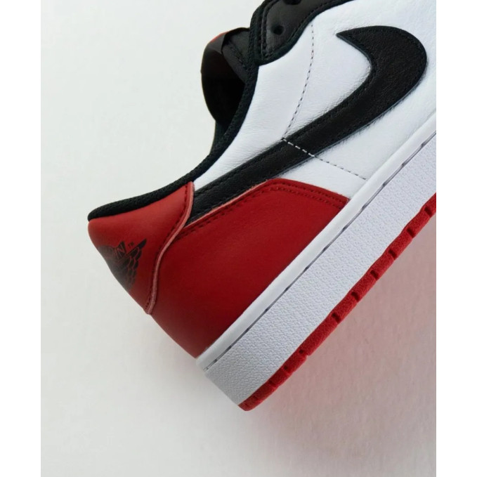 



 ♞,♘( ของแท้ 100%) Nike AIR JORDAN 1 LOW OG BLACK TOE