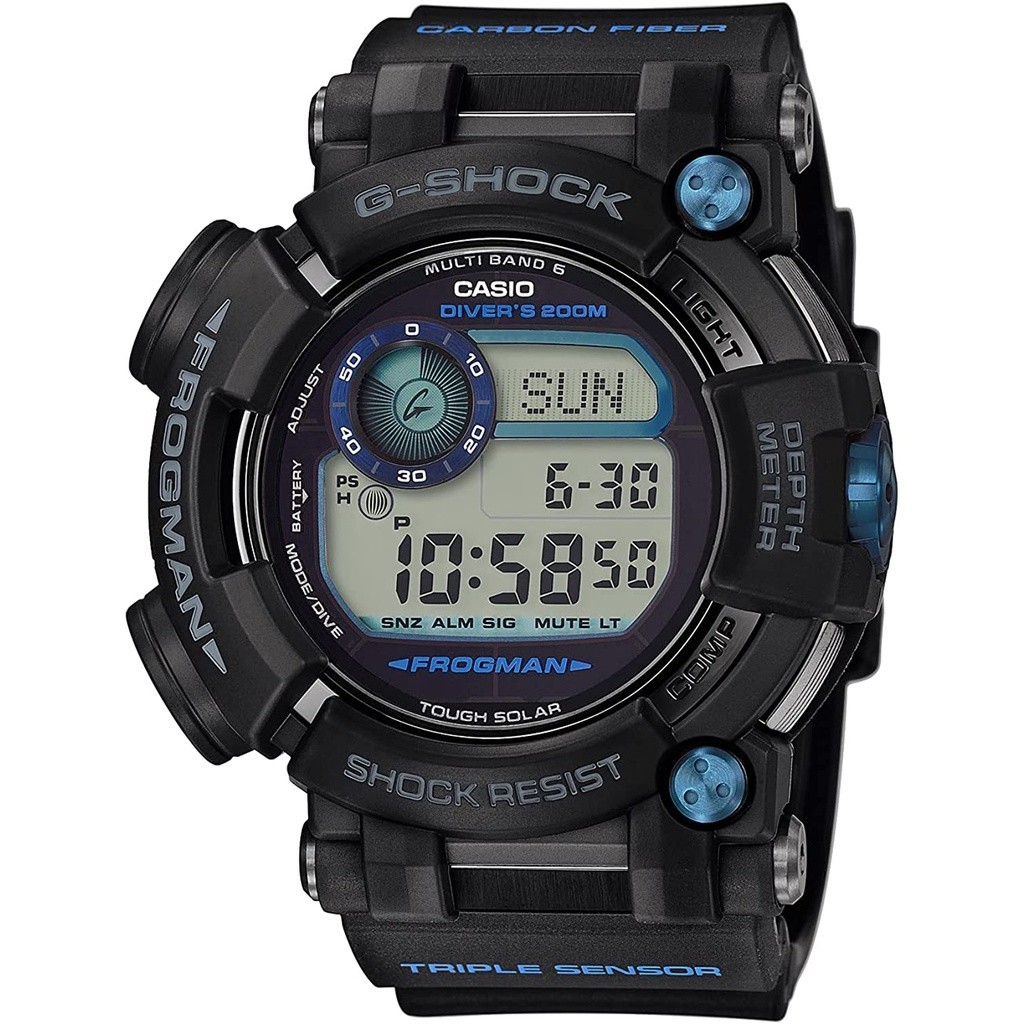 คาสิโอ นาฬิกาข้อมือ พลังงานแสงอาทิตย์ G-Shock Gwf-D1000B-1Jf
