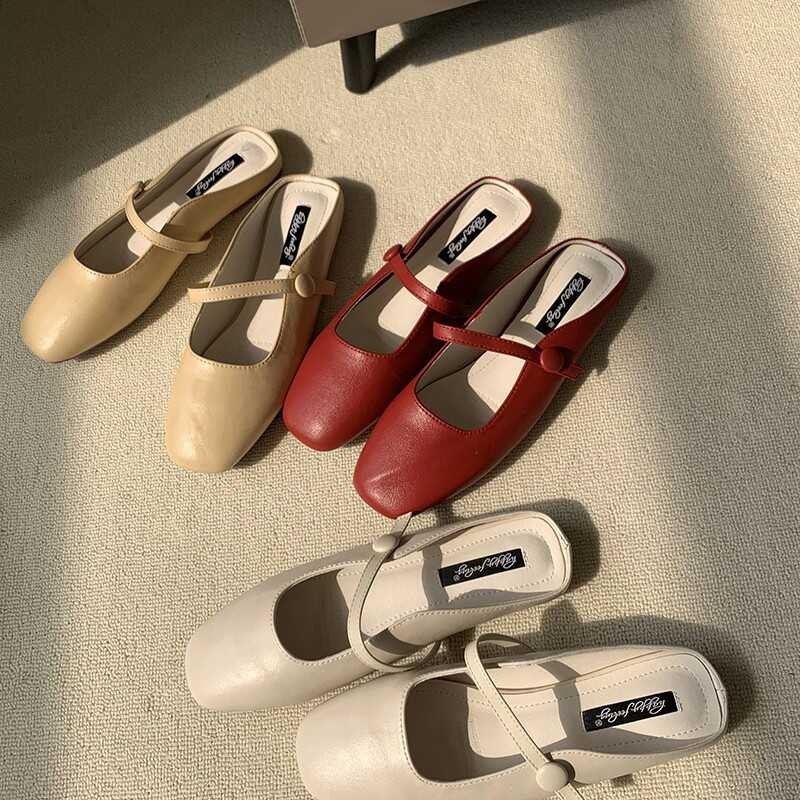 รองเท้า * รุ่น Mary Jane Shoes มี 4 สี - PENN STUDIO *