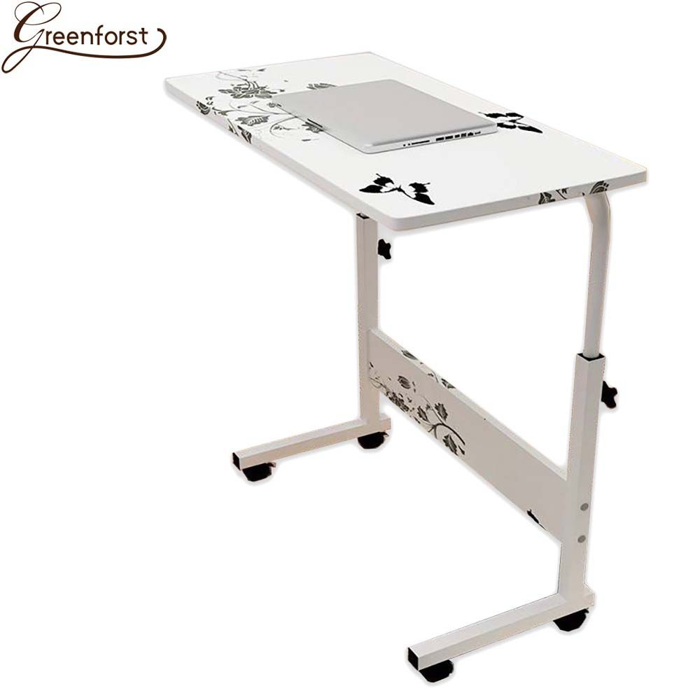 🔥ส่งไวจากไทย🔥 Greenforst โต๊ะคอมข้างเตียง โต๊ะวางโน้ตบุ๊ก (60x40cm.) รุ่น 2101