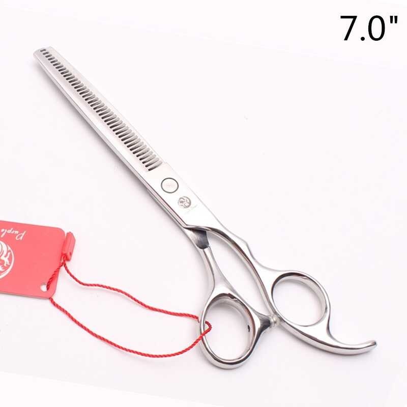 ❤ ❤ Z1006 7 Quot; 19.5Cm JP Purple Dragon Pets Clippers Cutting Shears Thinning Barber Professio